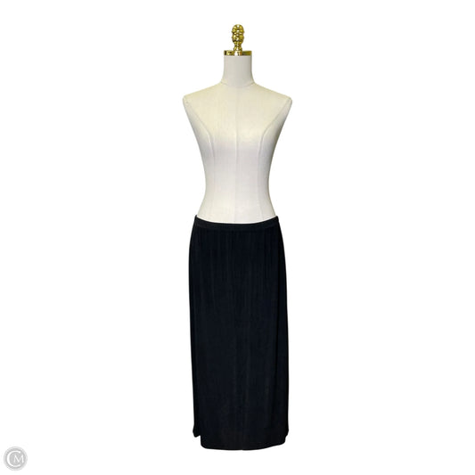 Skirt Maxi By Chicos In Black, Size: Xl