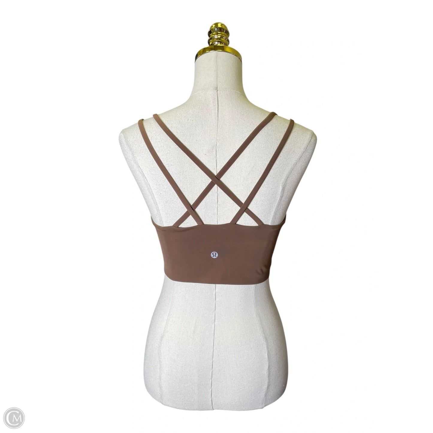 Athletic Bra By Lululemon In Brown, Size: M