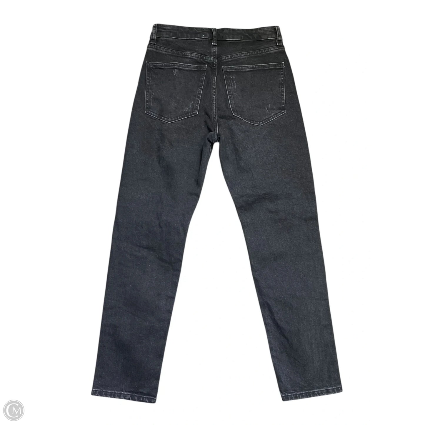 Jeans Straight By Zara In Black, Size: 2