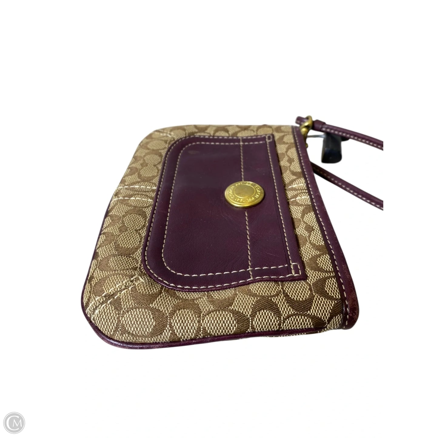 Wristlet Designer By Coach, Size: Medium