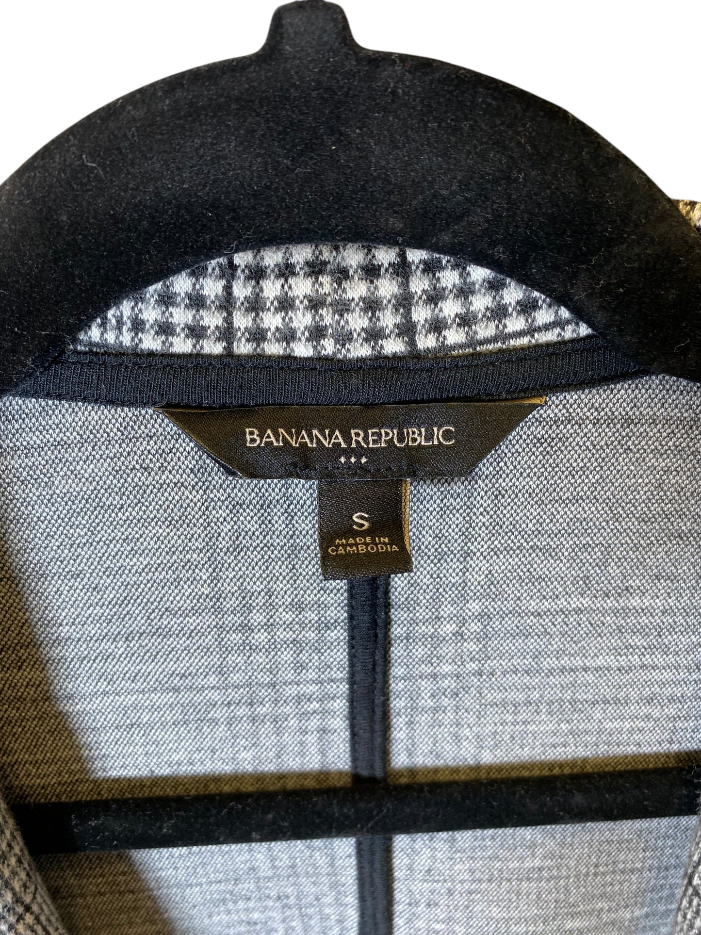 Blazer By Banana Republic In Black & White, Size: S