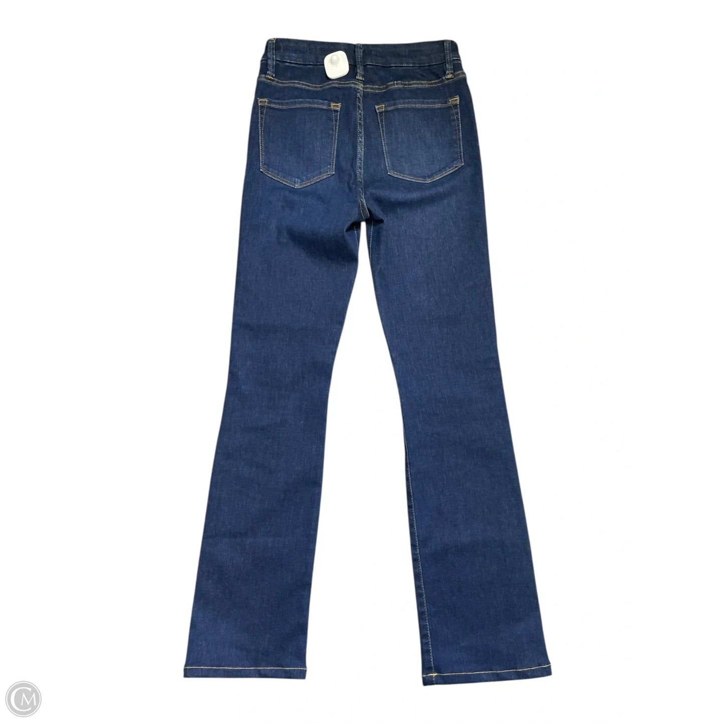 Jeans Flared By Frame In Blue Denim, Size: 4
