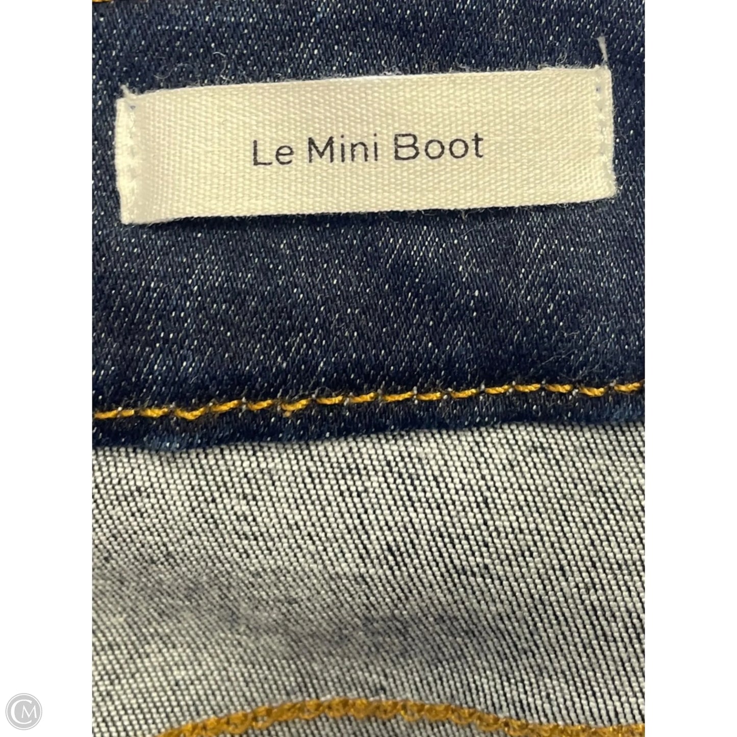 Jeans Flared By Frame In Blue Denim, Size: 4