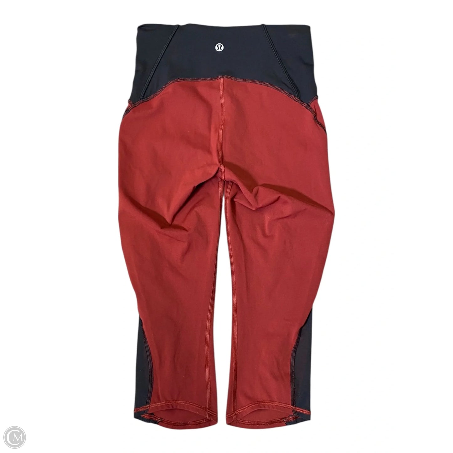 Athletic Leggings By Lululemon In Maroon, Size: S