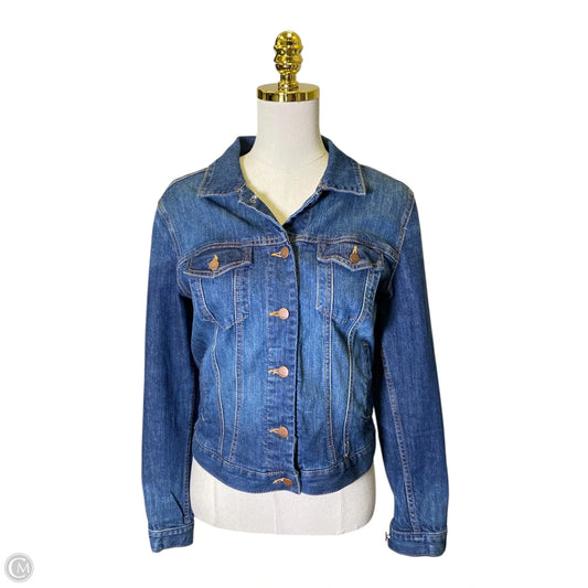 Jacket Denim By Gap In Blue Denim, Size: S