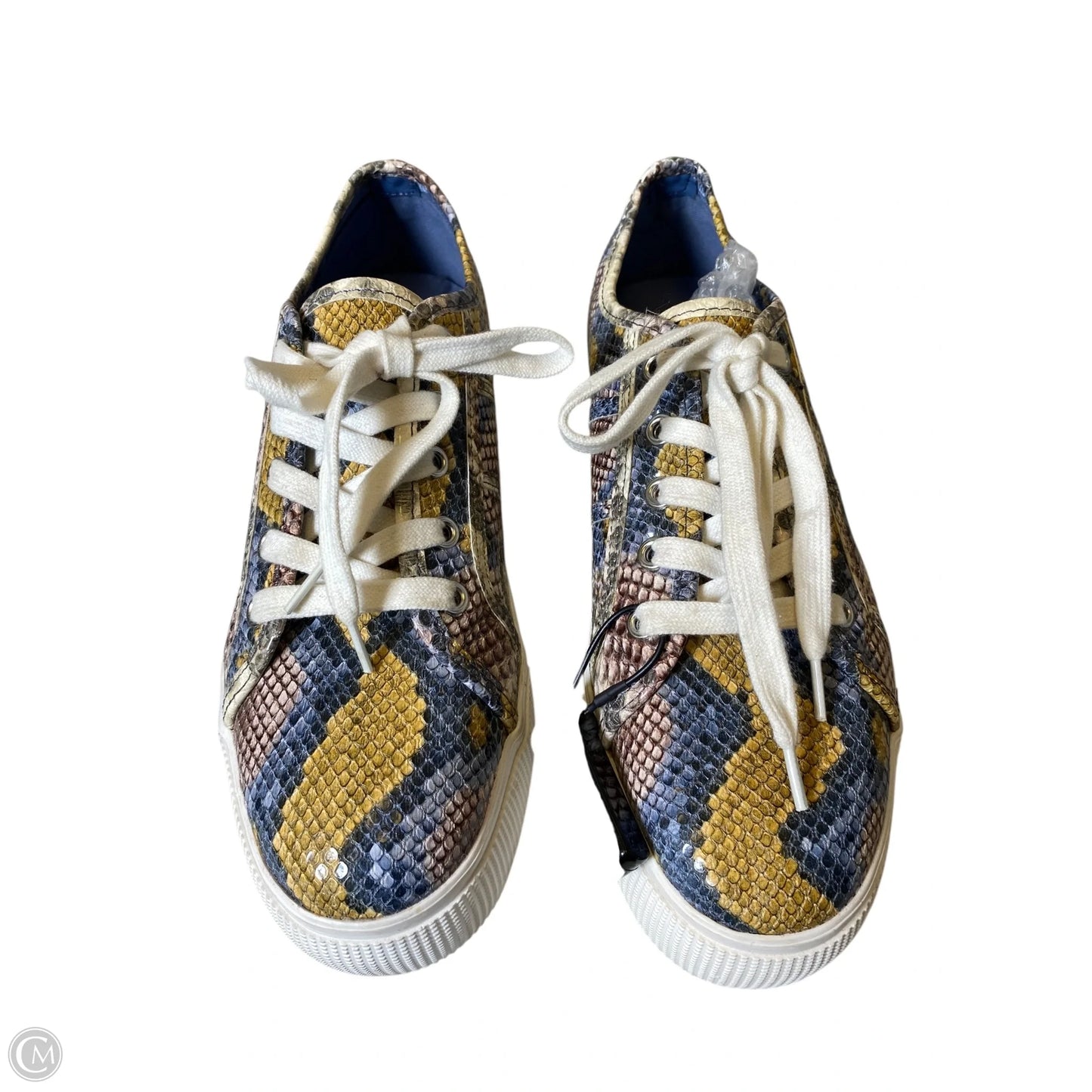 Shoes Heels Platform By Steve Madden In Snakeskin Print, Size: 9