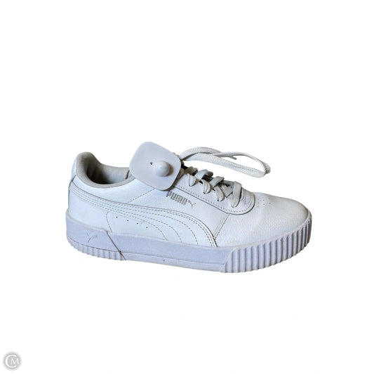 Shoes Flats By Puma In White, Size: 8