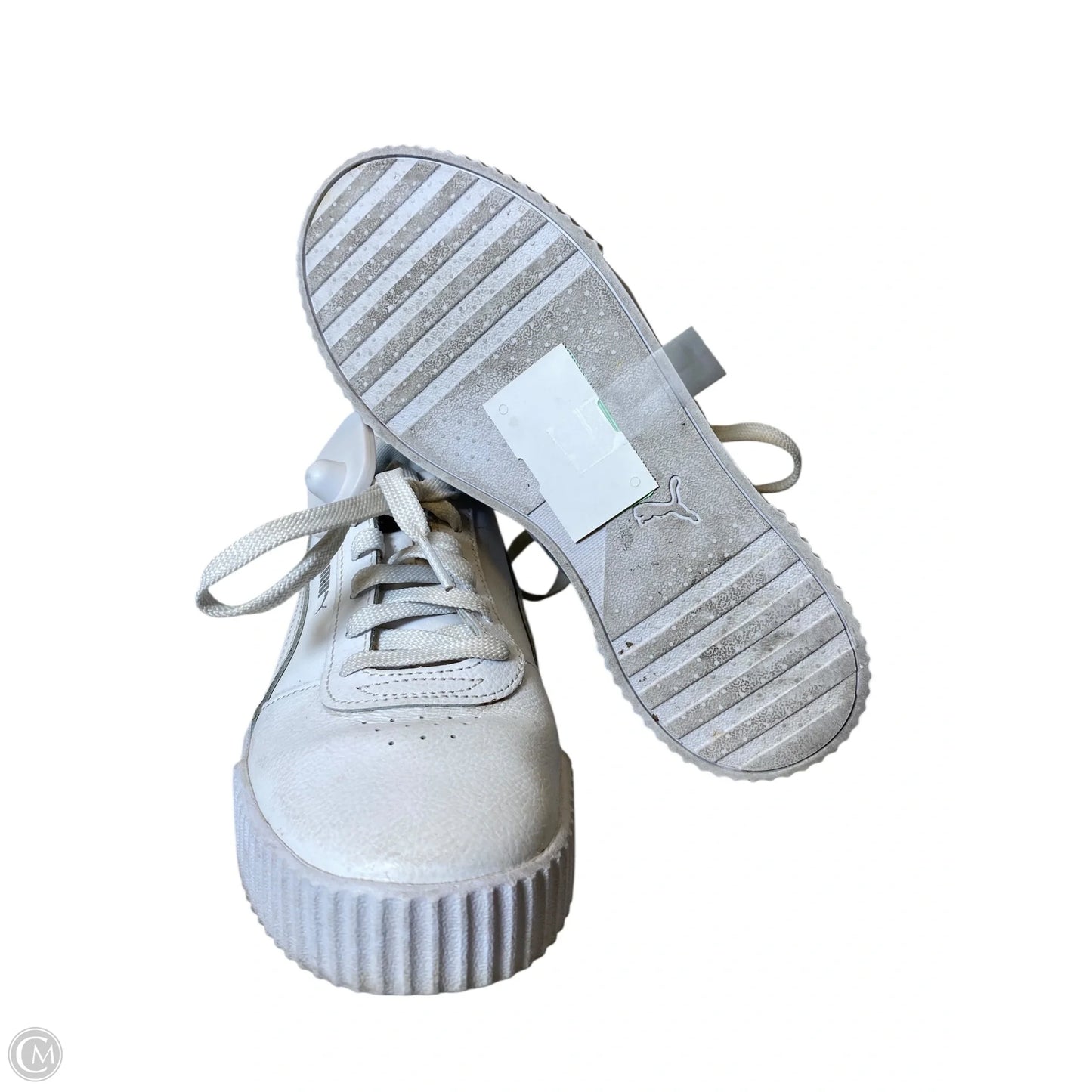 Shoes Flats By Puma In White, Size: 8