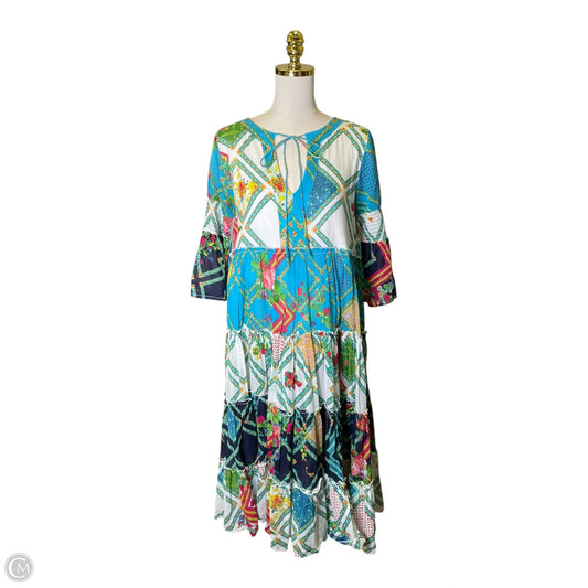 Dress Casual Maxi By Clothes Mentor In Multi-colored, Size: M