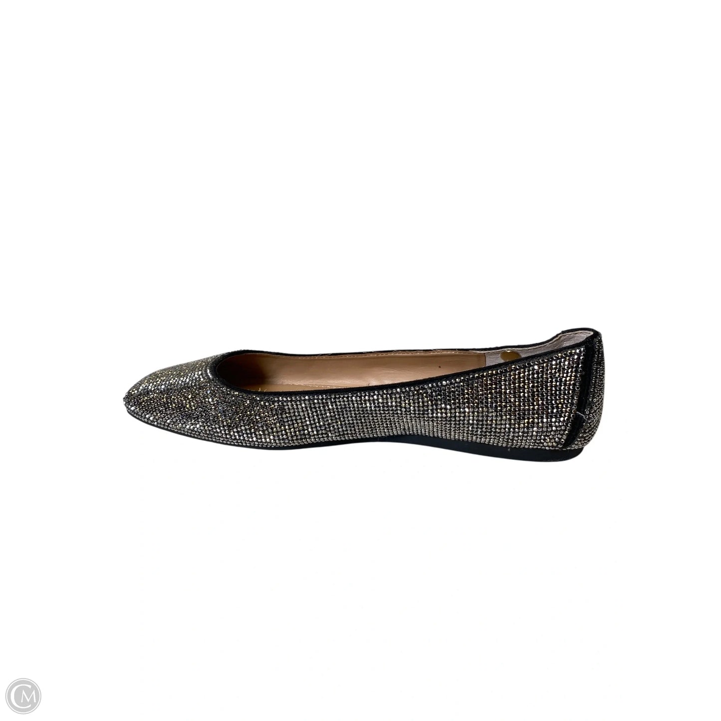 Shoes Flats By Inc In Silver, Size: 7