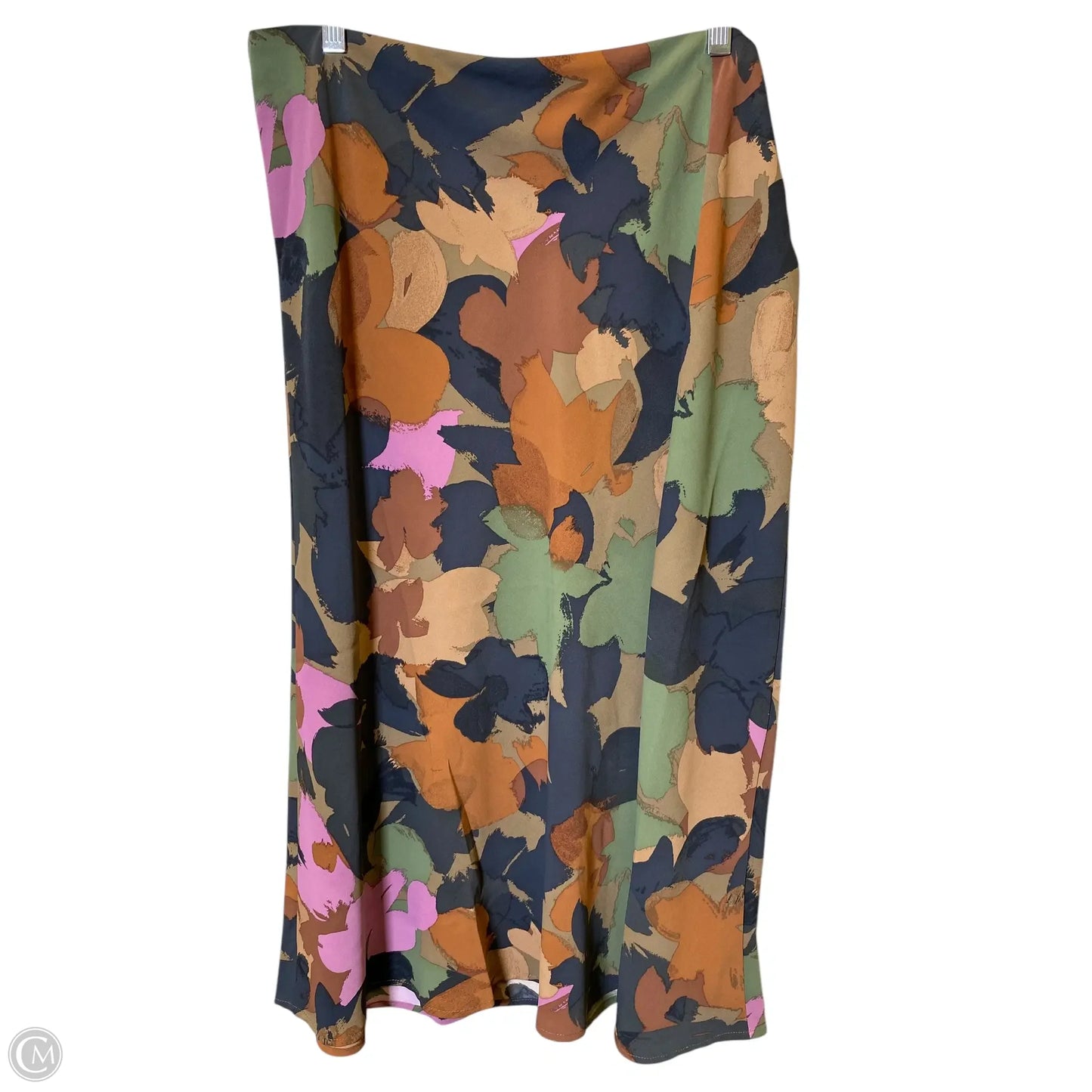 Skirt Maxi By Time And Tru In Multi-colored, Size: Xl