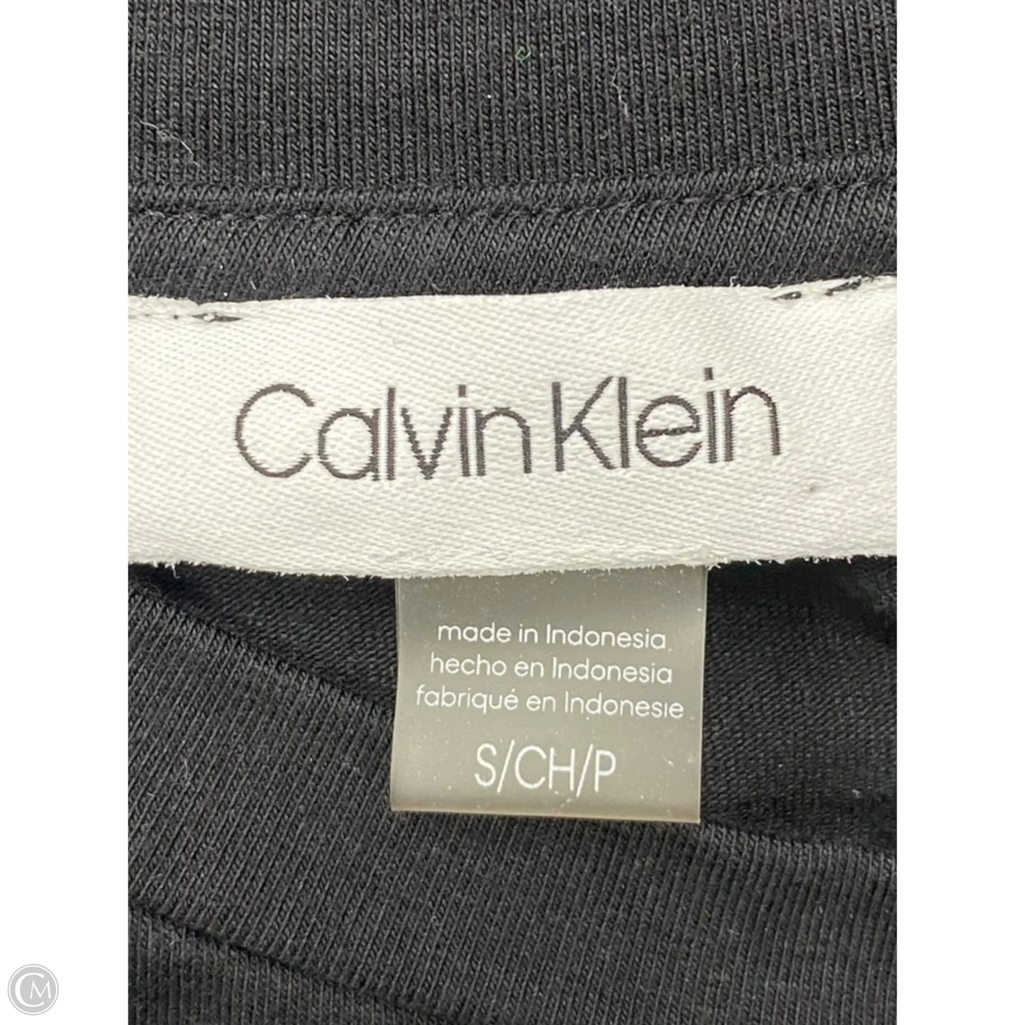 Dress Casual Maxi By Calvin Klein In Black, Size: S