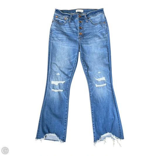 Jeans Skinny By Madewell In Blue Denim, Size: 6
