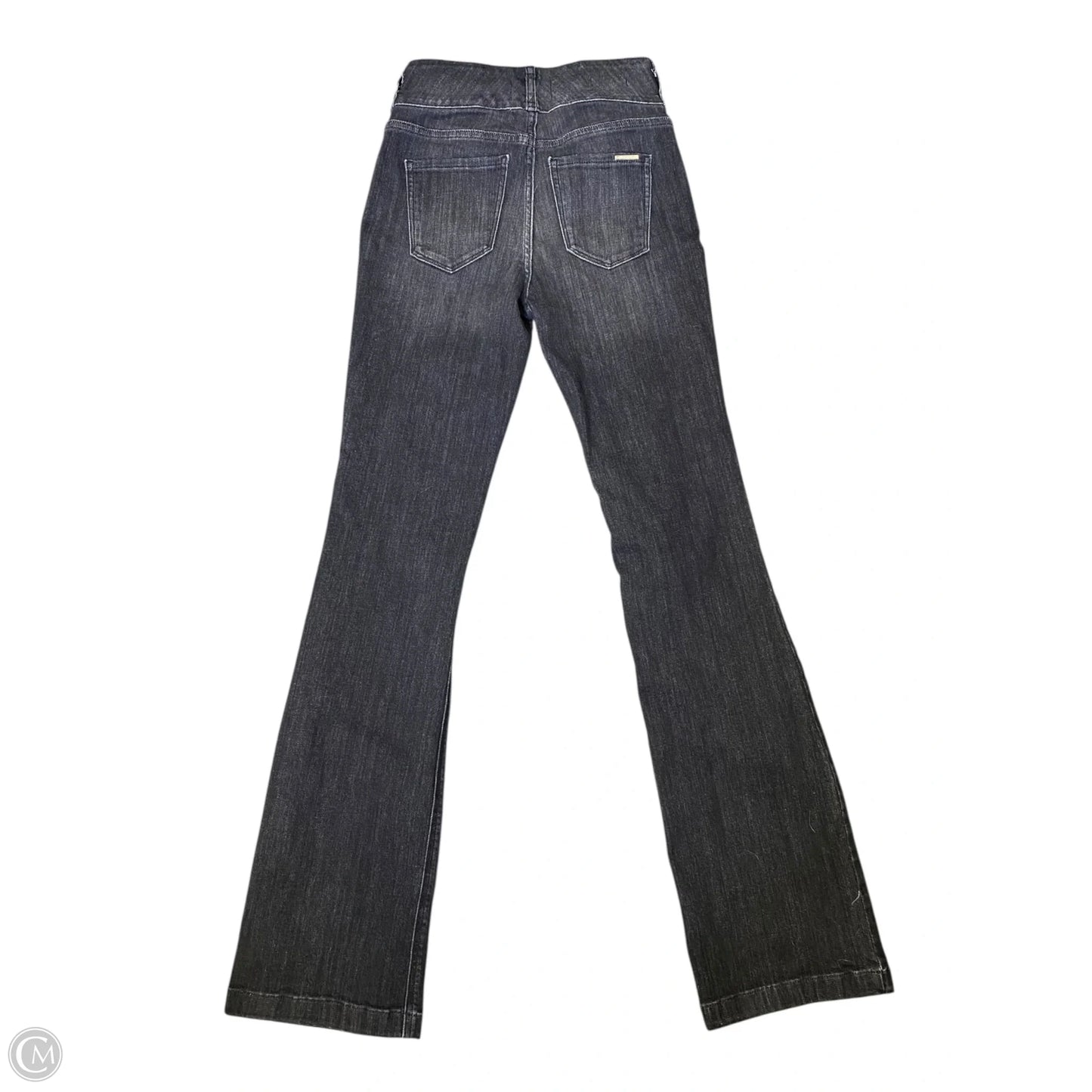 Jeans Flared By White House Black Market In Black, Size: 0