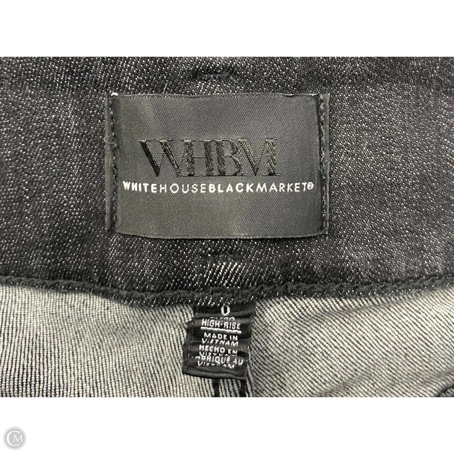 Jeans Flared By White House Black Market In Black, Size: 0