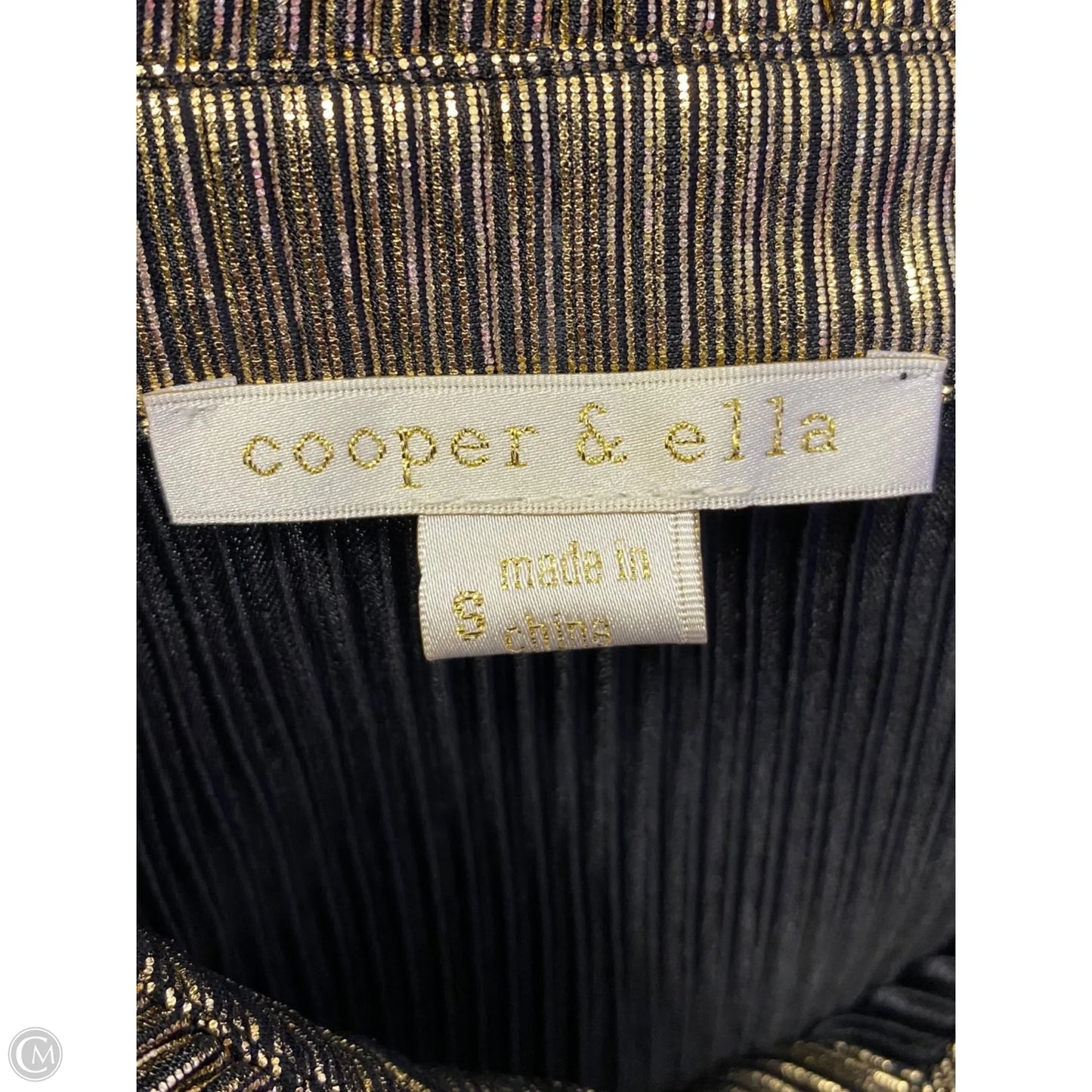 Top Long Sleeve By Copper Key In Gold, Size: S