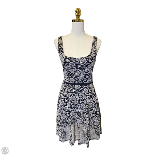 Dress Casual Short By Clothes Mentor In Black & Tan, Size: M