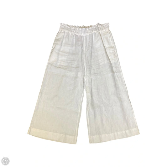 Pants Linen By Chicos In White, Size: 10