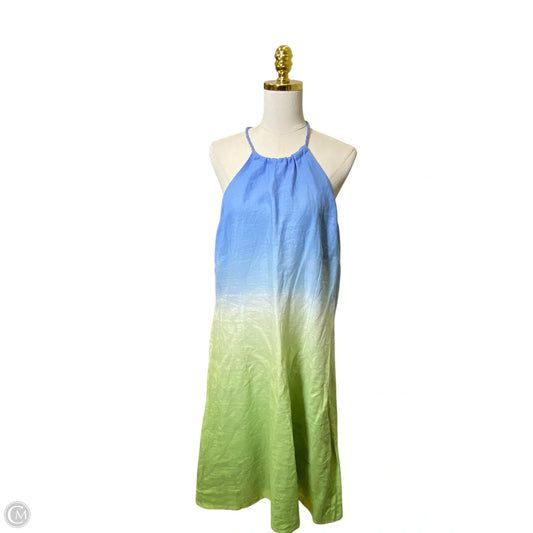 Dress Casual Midi By Clothes Mentor In Multi-colored, Size: Xl