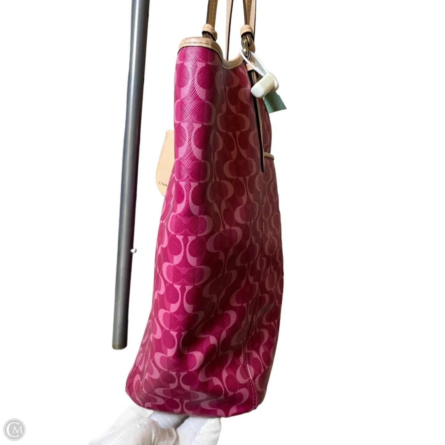 Handbag Designer By Coach, Size: Large