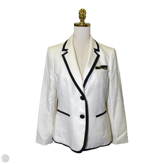 Blazer By Kasper In Cream, Size: M
