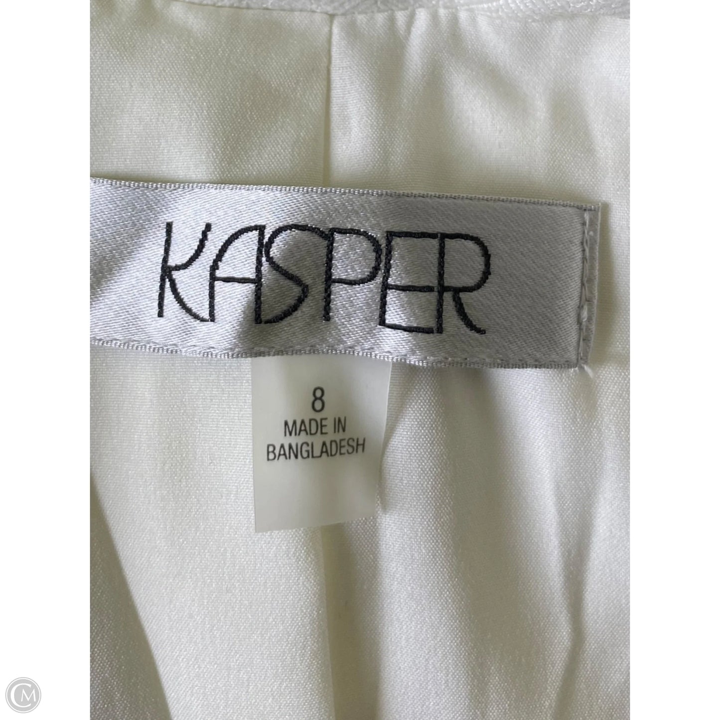 Blazer By Kasper In Cream, Size: M