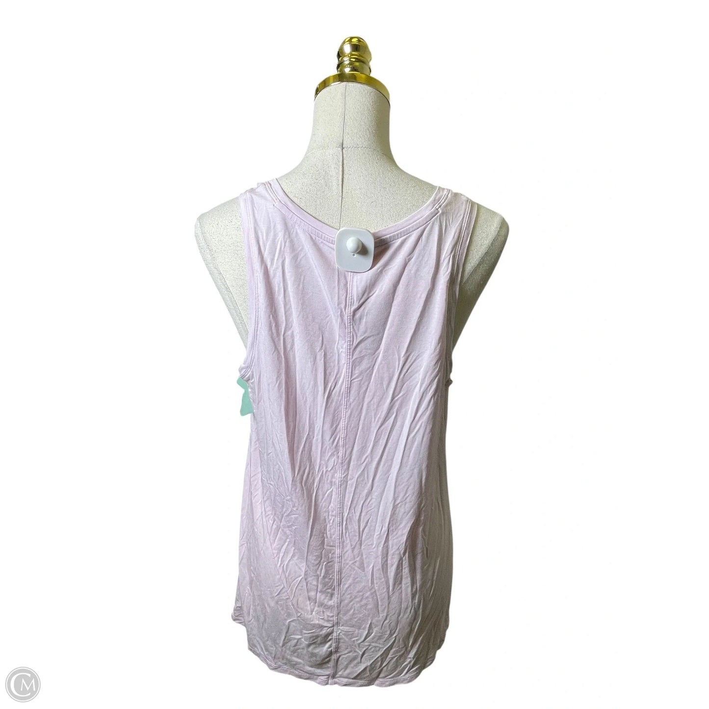 Athletic Tank Top By Lululemon In Pink, Size: L