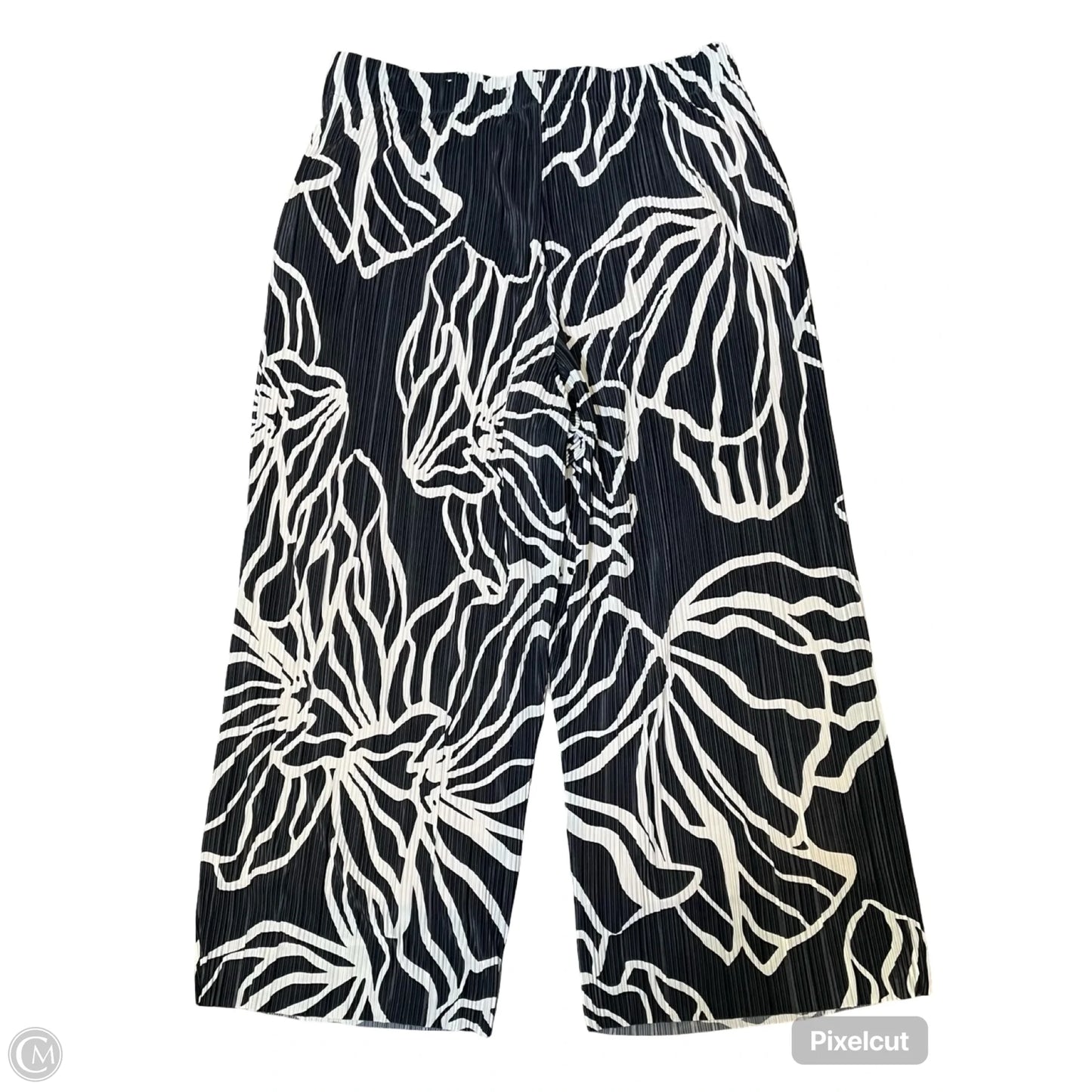 Pants Lounge By Nine West In Black & White, Size: L