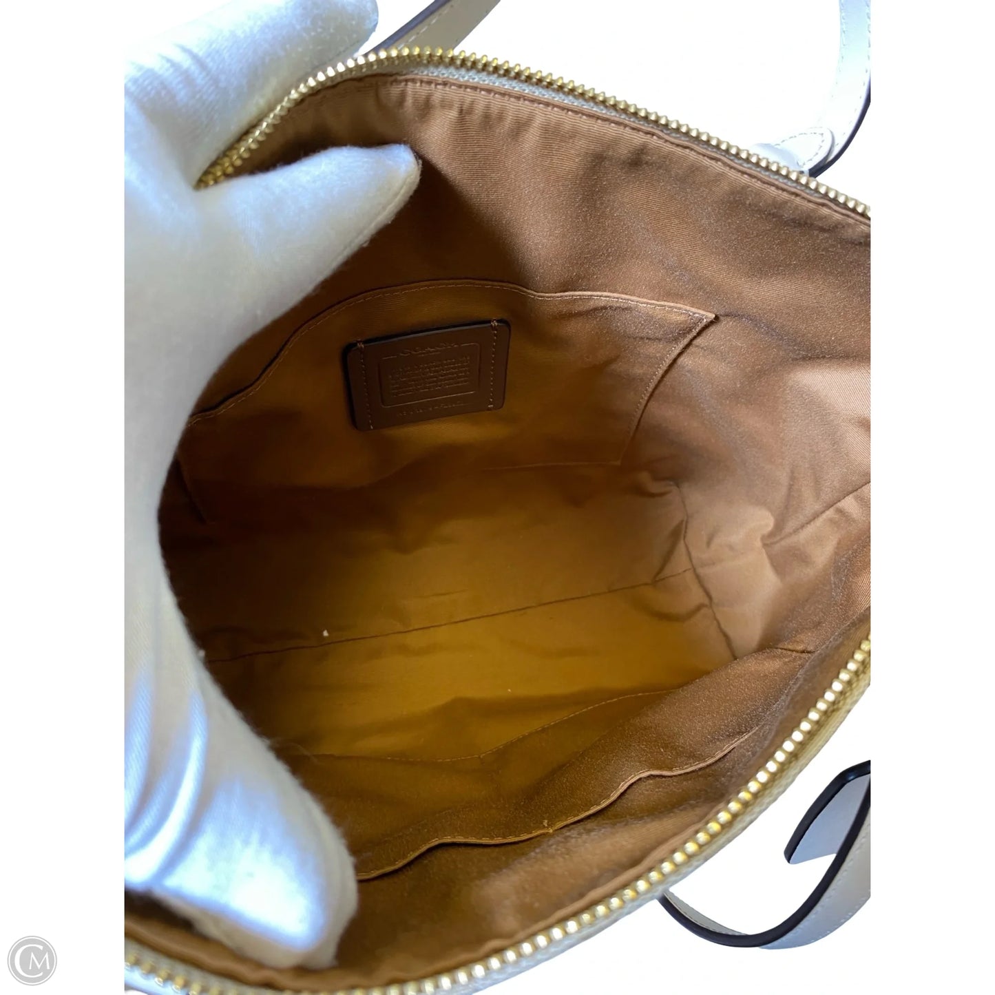 Handbag Designer By Coach, Size: Medium