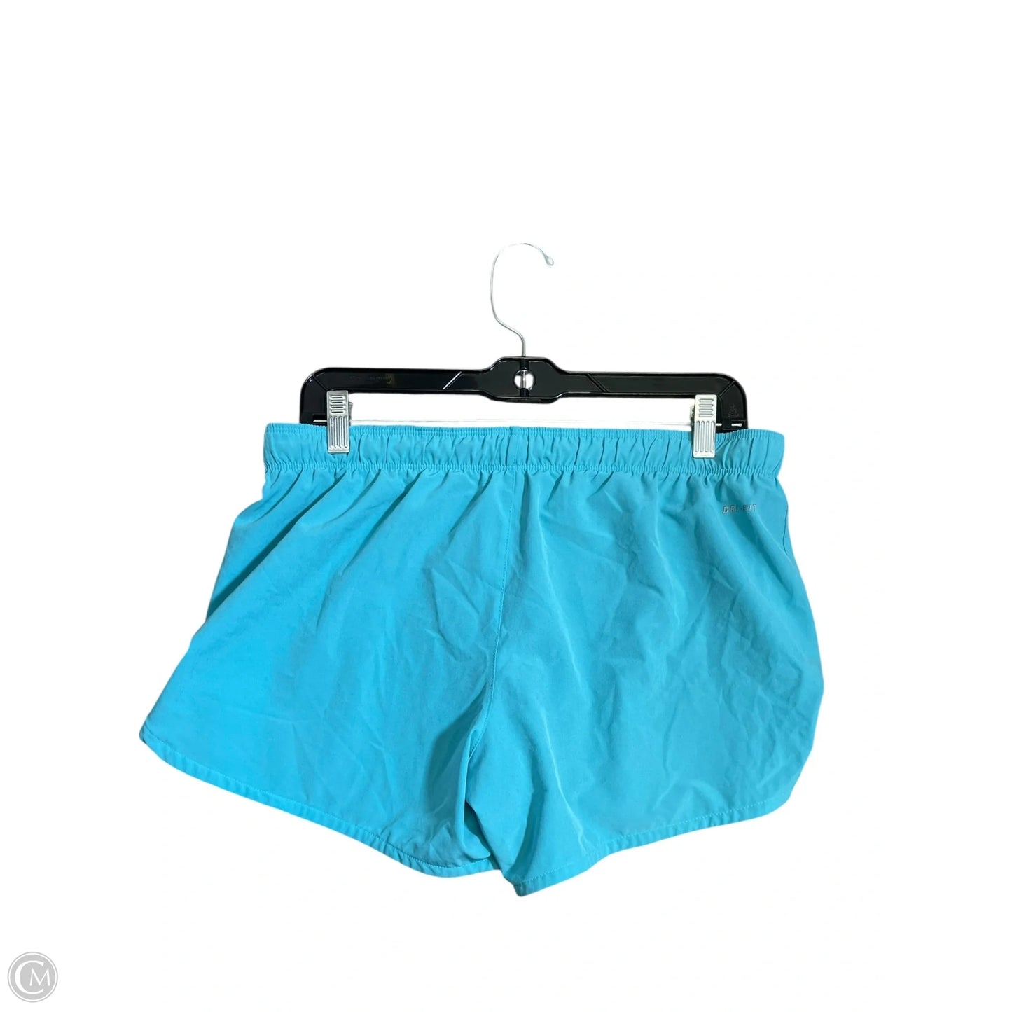 Athletic Shorts By Nike In Aqua, Size: M
