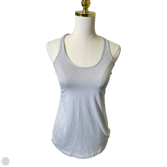 Athletic Tank Top By Lululemon In Grey, Size: M