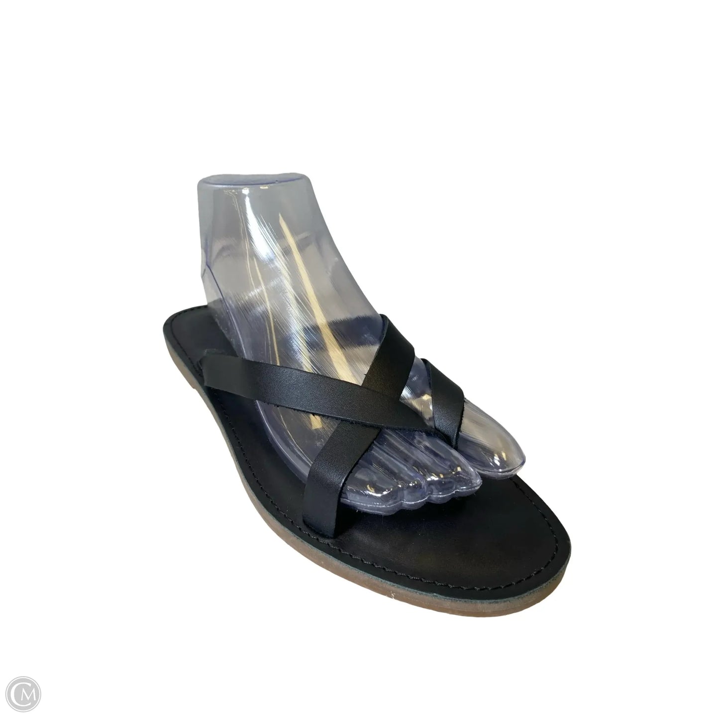 Sandals Flats By Madewell In Black, Size: 8.5