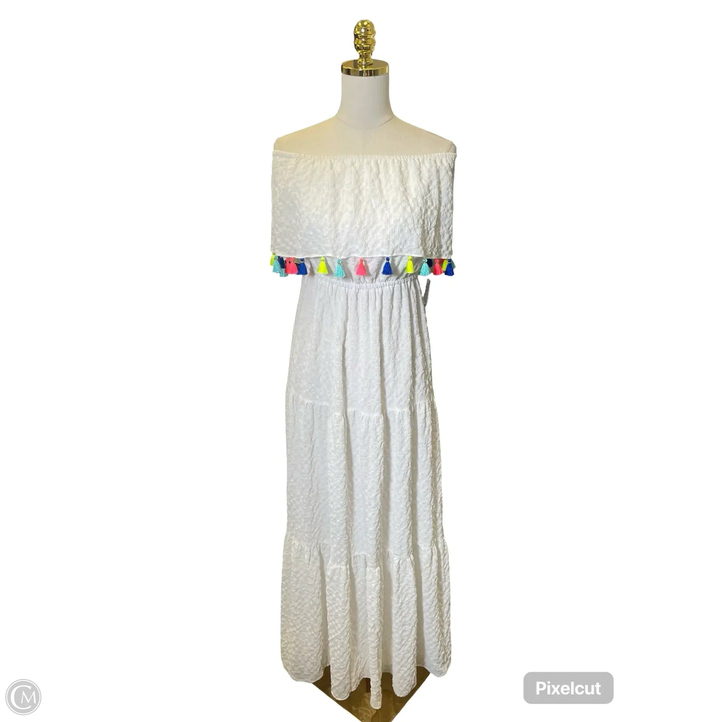 Dress Designer By Lilly Pulitzer In White, Size: L