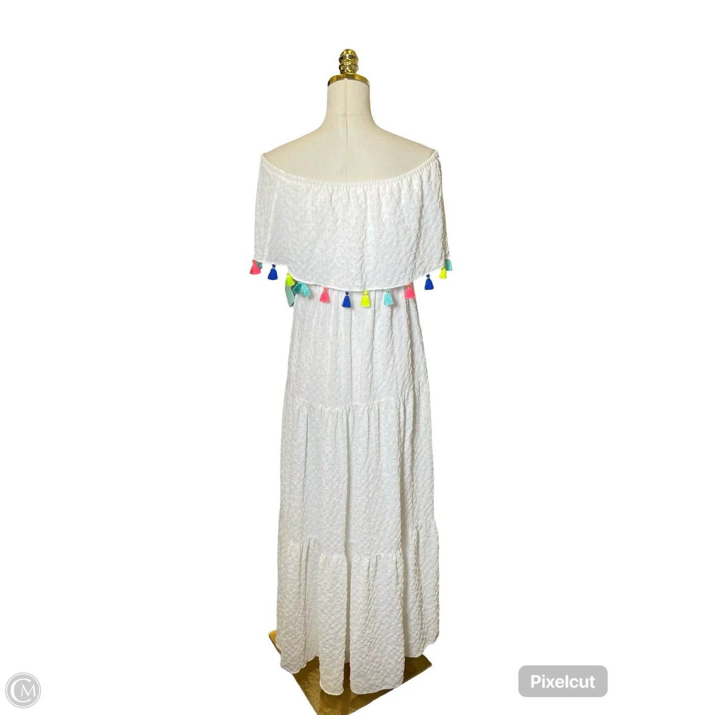 Dress Designer By Lilly Pulitzer In White, Size: L