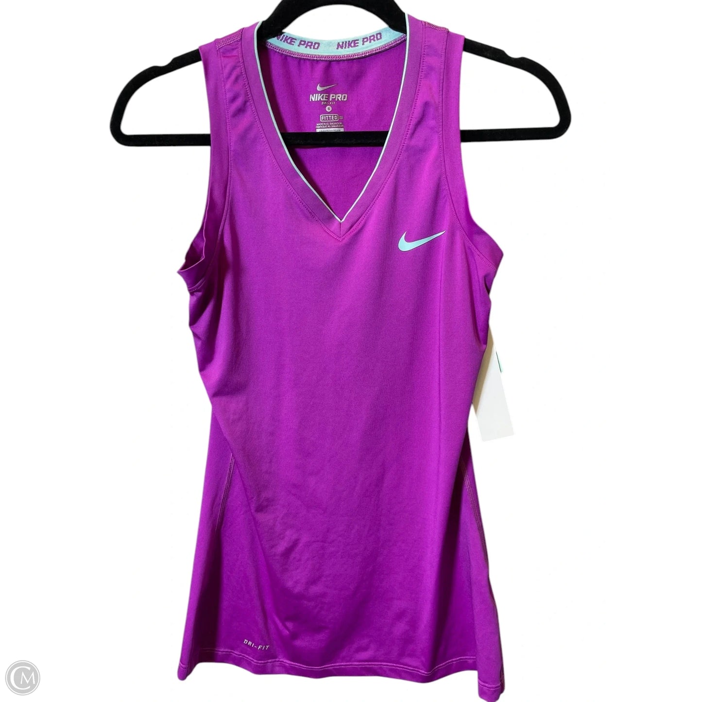 Athletic Tank Top By Nike In Purple, Size: S