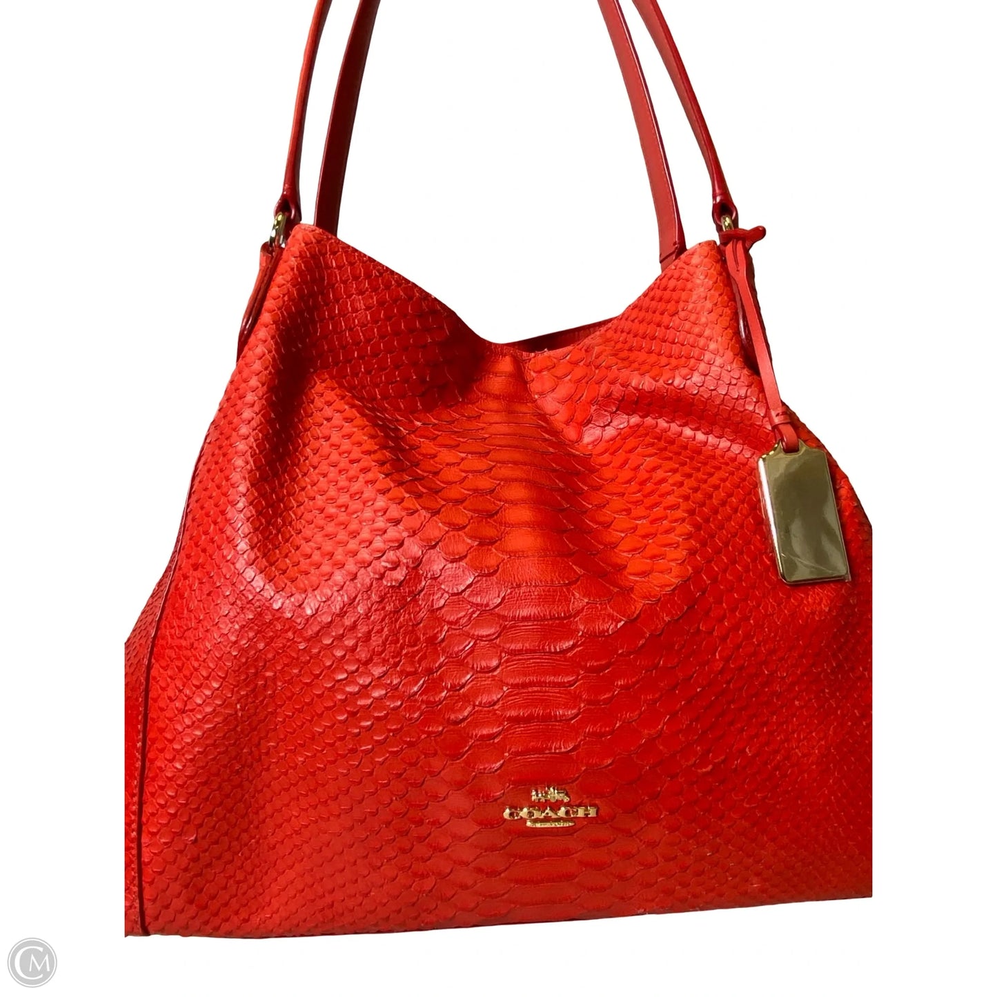 Crossbody Designer By Coach, Size: Large