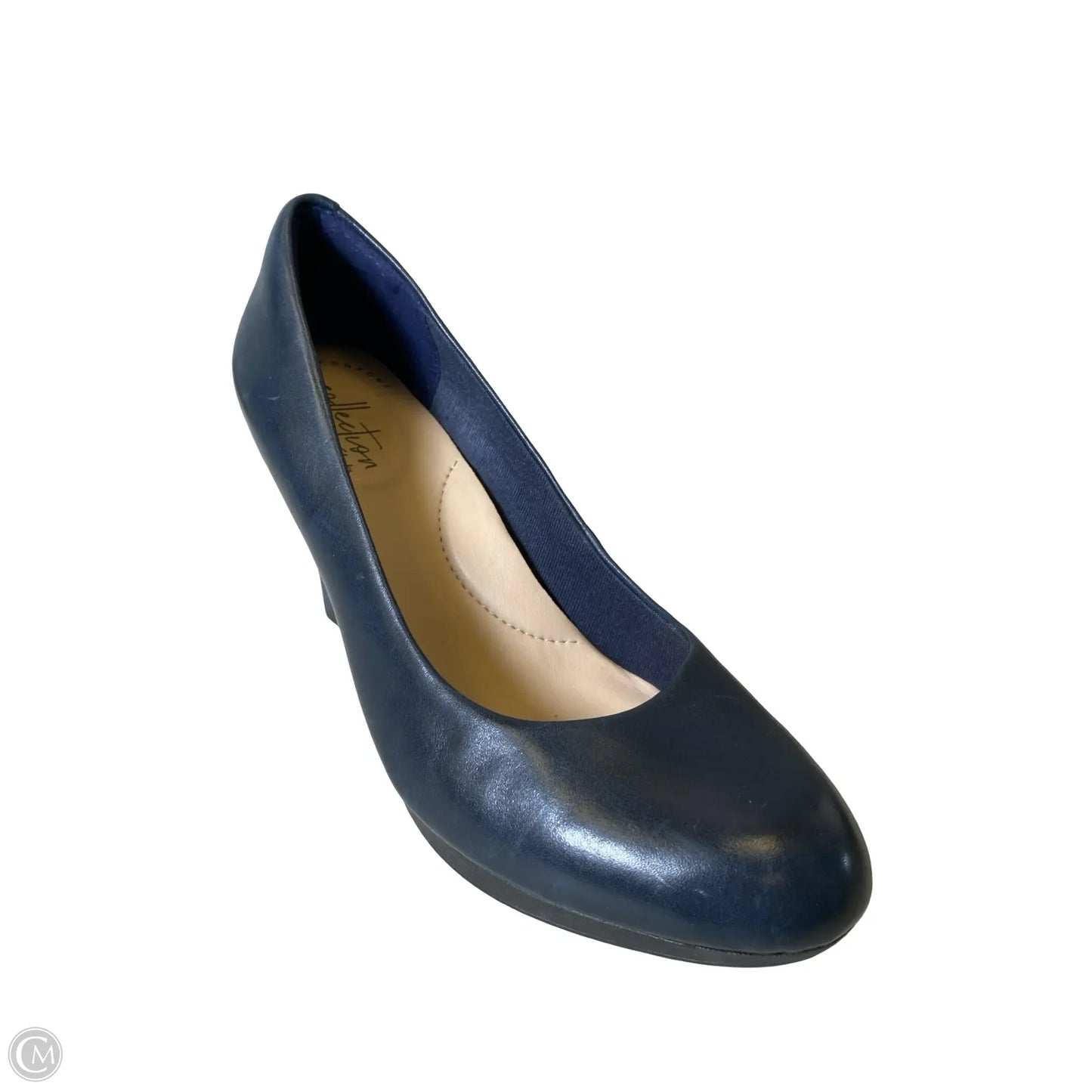 Shoes Heels Stiletto By Clarks In Navy, Size: 6