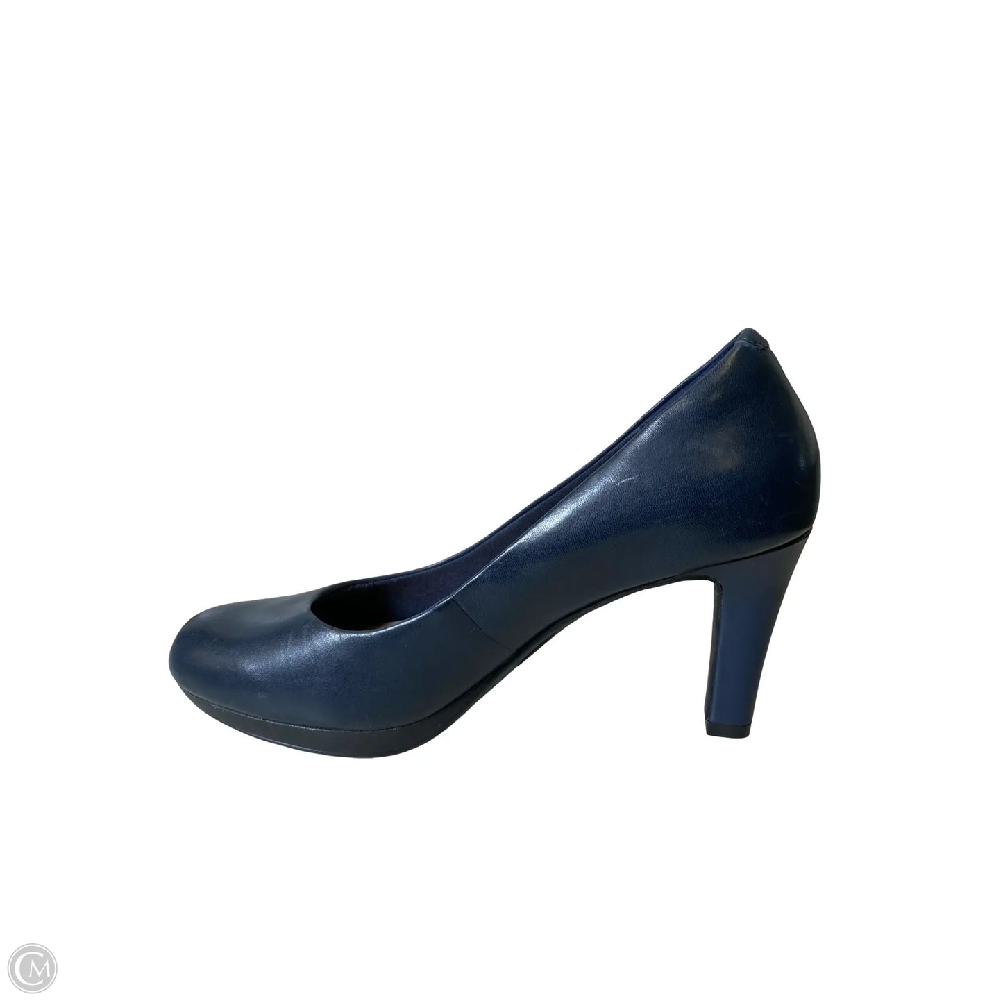 Shoes Heels Stiletto By Clarks In Navy, Size: 6