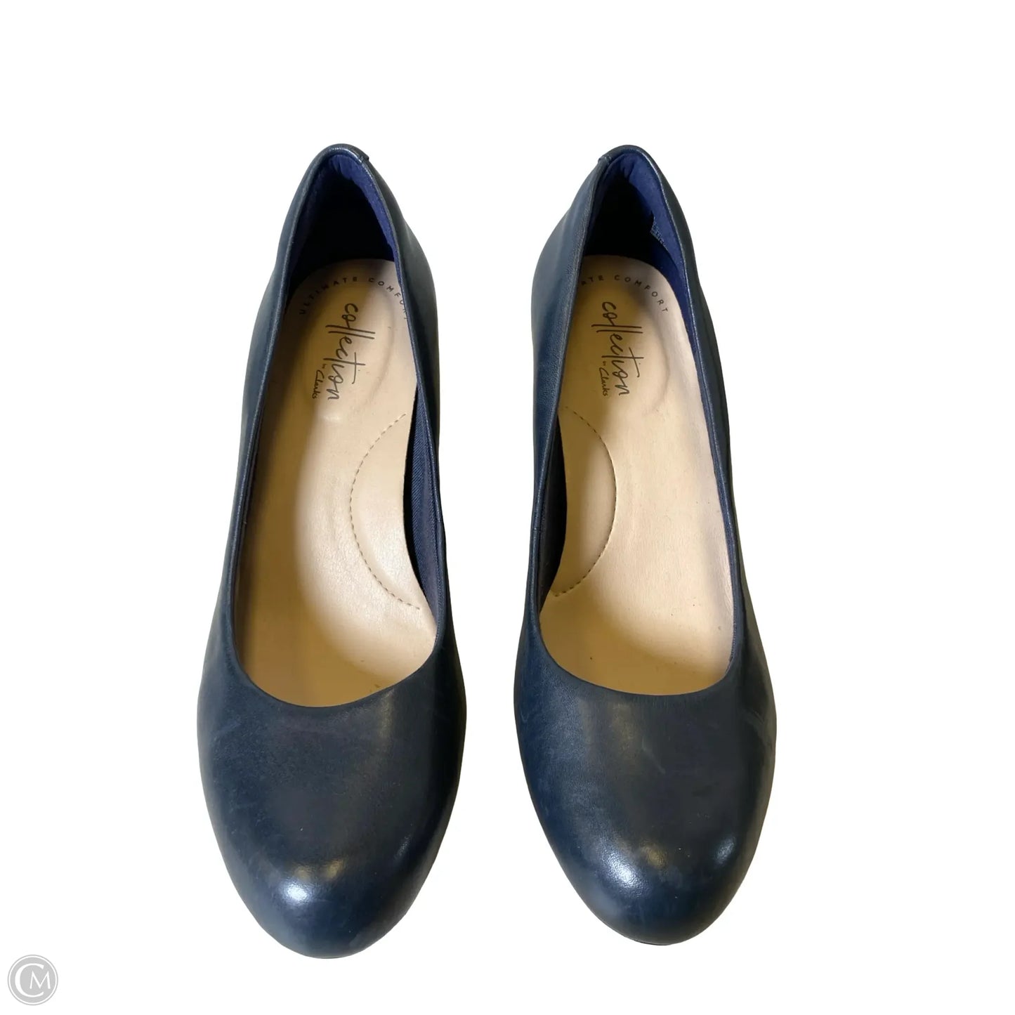 Shoes Heels Stiletto By Clarks In Navy, Size: 6