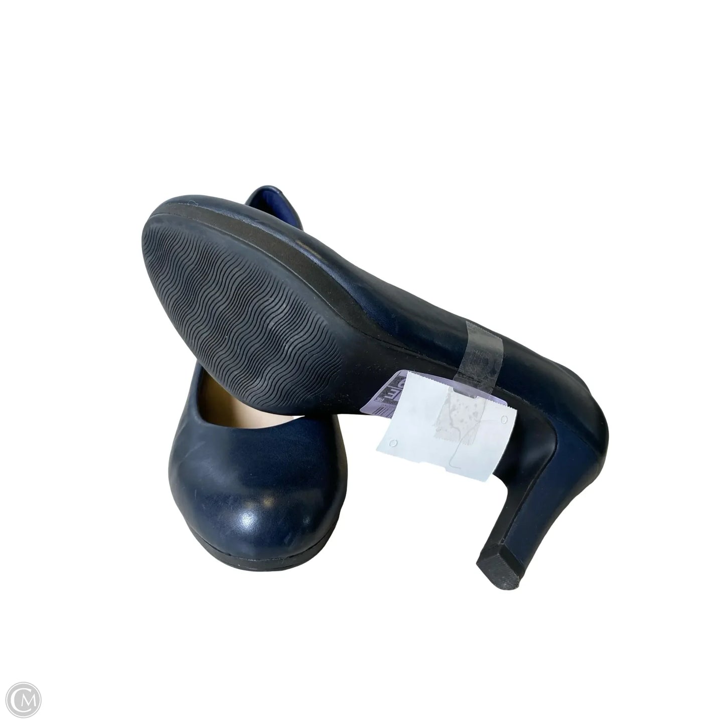 Shoes Heels Stiletto By Clarks In Navy, Size: 6