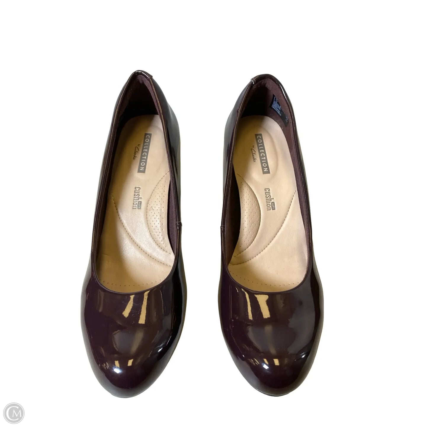 Shoes Heels Stiletto By Clarks In Maroon, Size: 6