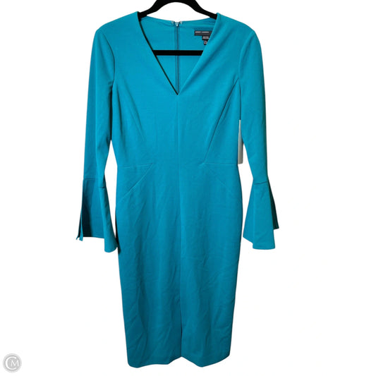 Dress Casual Short By Maggy London In Teal, Size: 6
