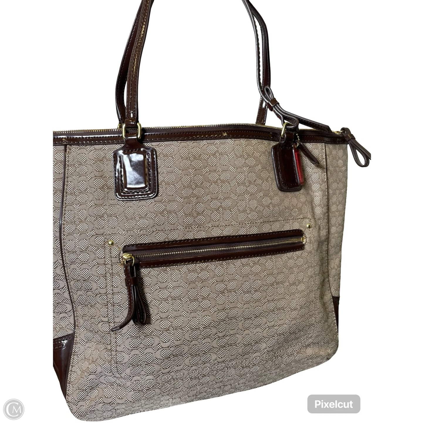 Handbag Designer By Coach, Size: Medium