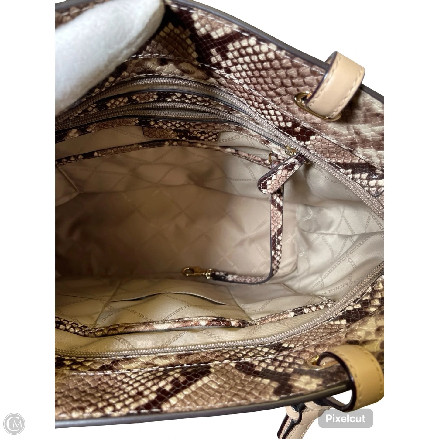 Handbag Designer By Michael Kors, Size: Medium