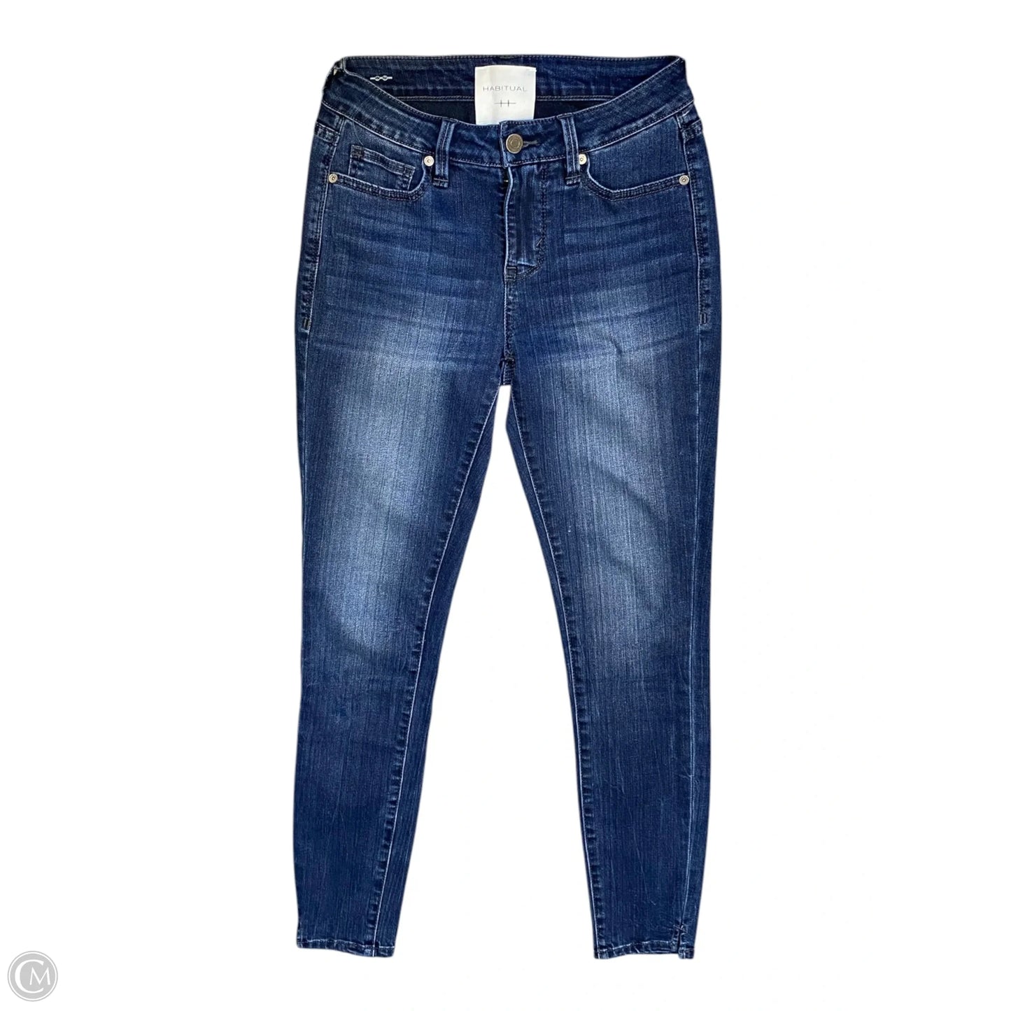 Jeans Skinny By Habitual In Blue Denim, Size: 2