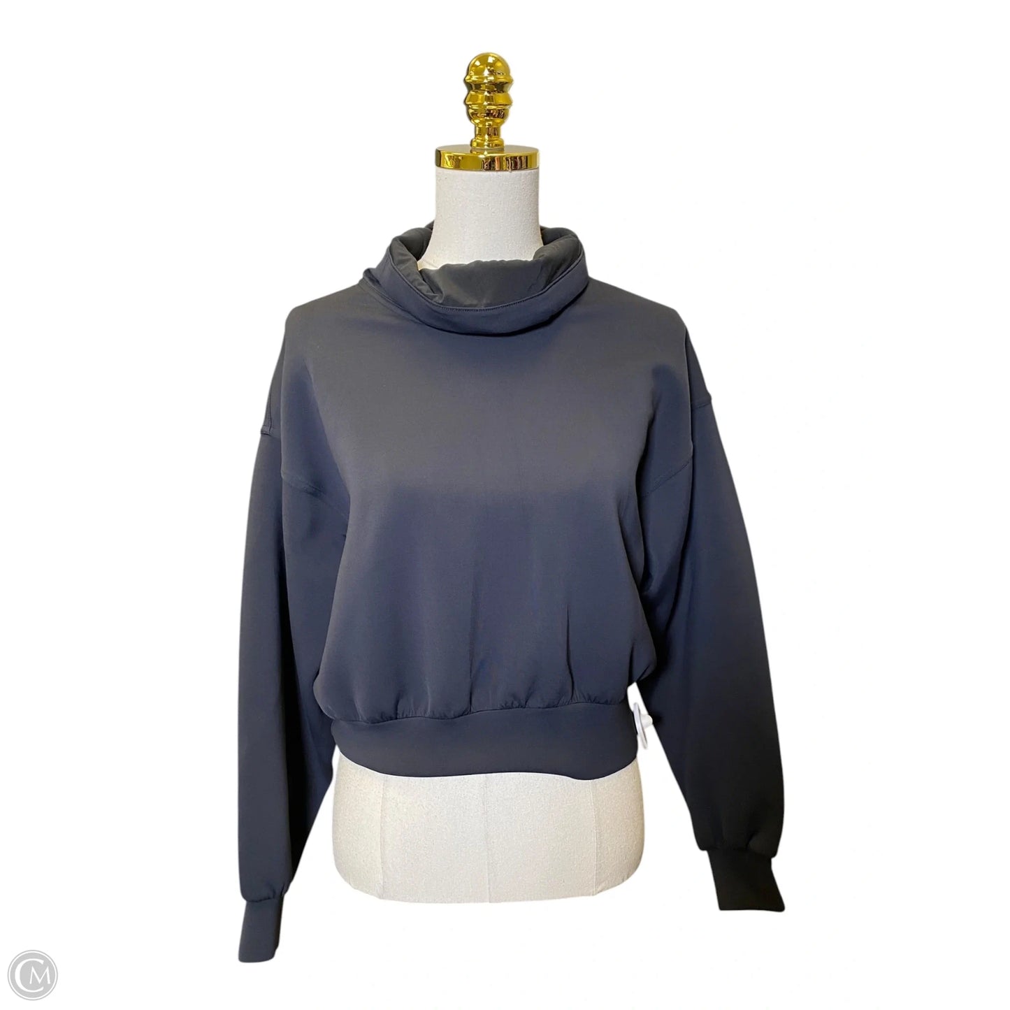 Athletic Sweatshirt Collar By Lululemon In Black, Size: S