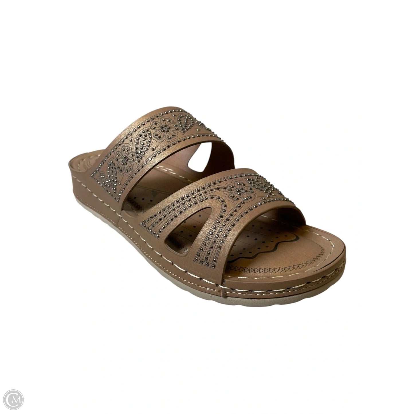 Shoes Flats By Clothes Mentor In Brown, Size: 8.5