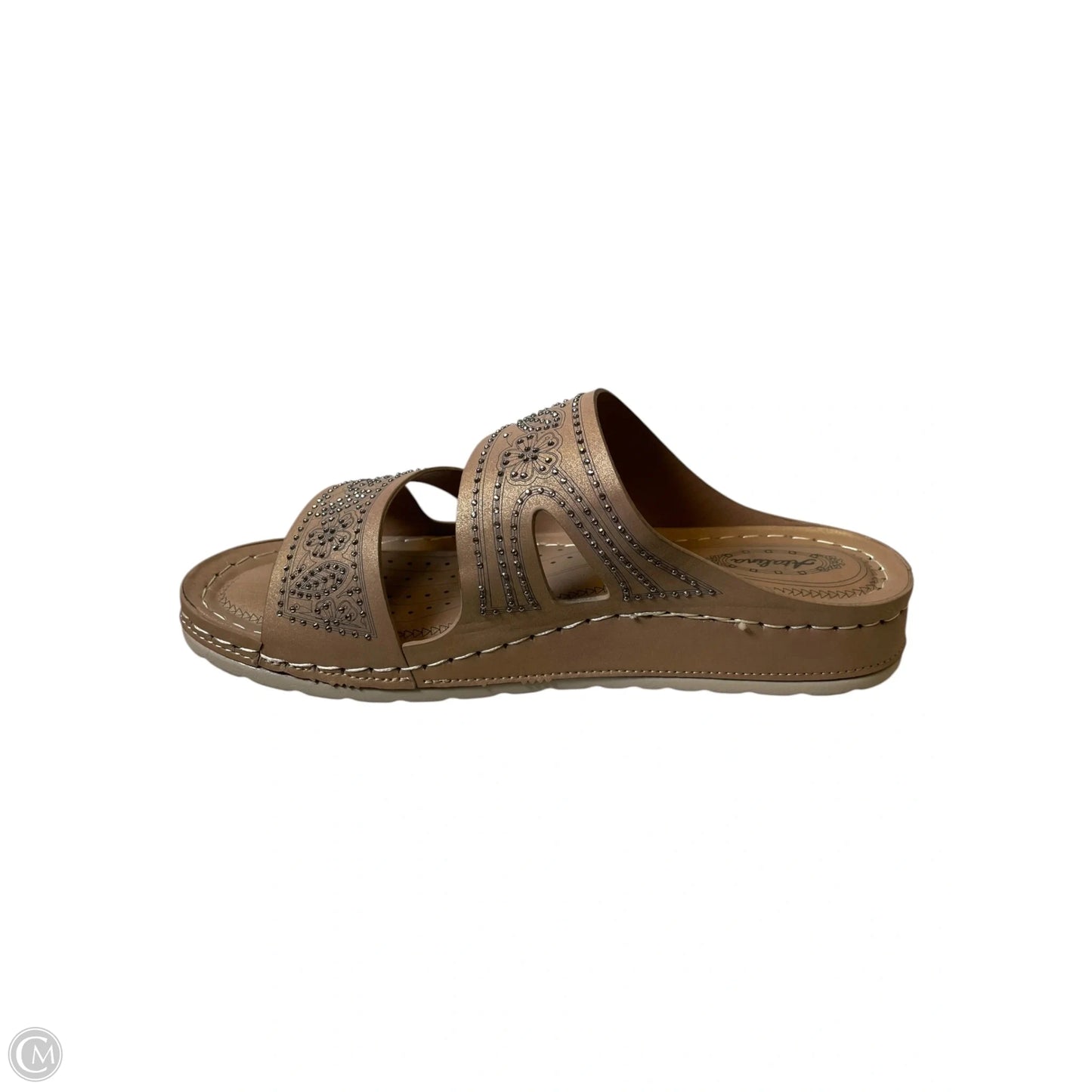Shoes Flats By Clothes Mentor In Brown, Size: 8.5
