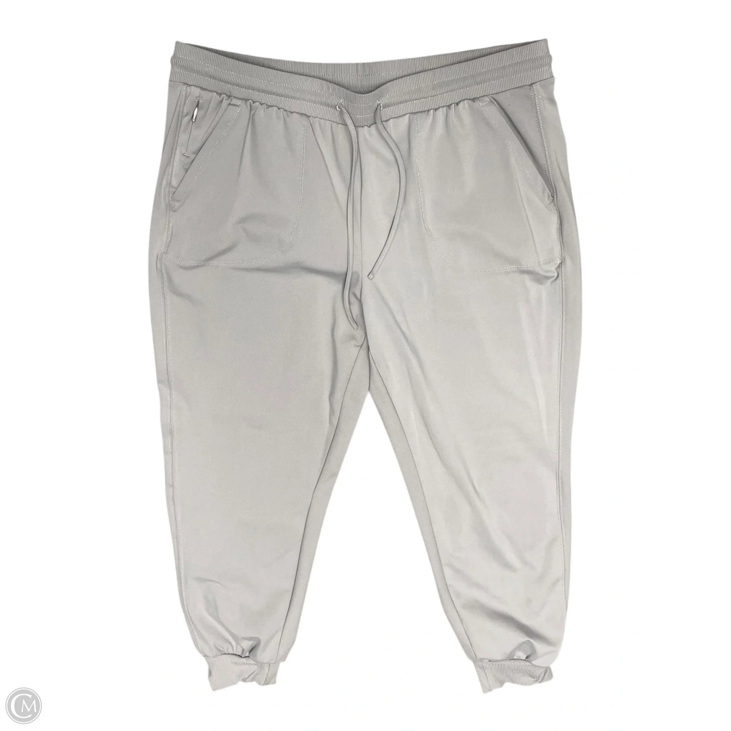 Athletic Pants By Rachel Zoe In Grey, Size: Xl