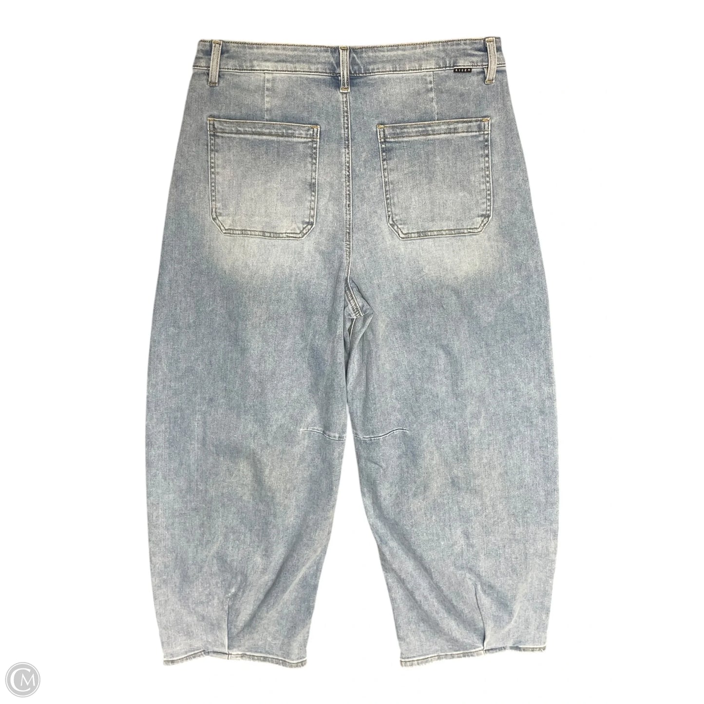 Jeans Straight By Clothes Mentor In Blue Denim, Size: 14